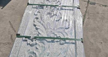 东莞芝麻白别墅外墙雕刻版