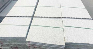 东莞芝麻白毛板，石材毛板