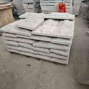 东莞芝麻白蘑菇石，自然面