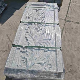 东莞芝麻白别墅外墙雕刻版