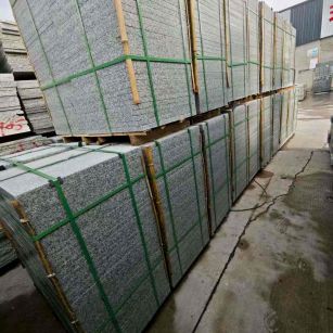 东莞芝麻白地铺版 石材地铺石