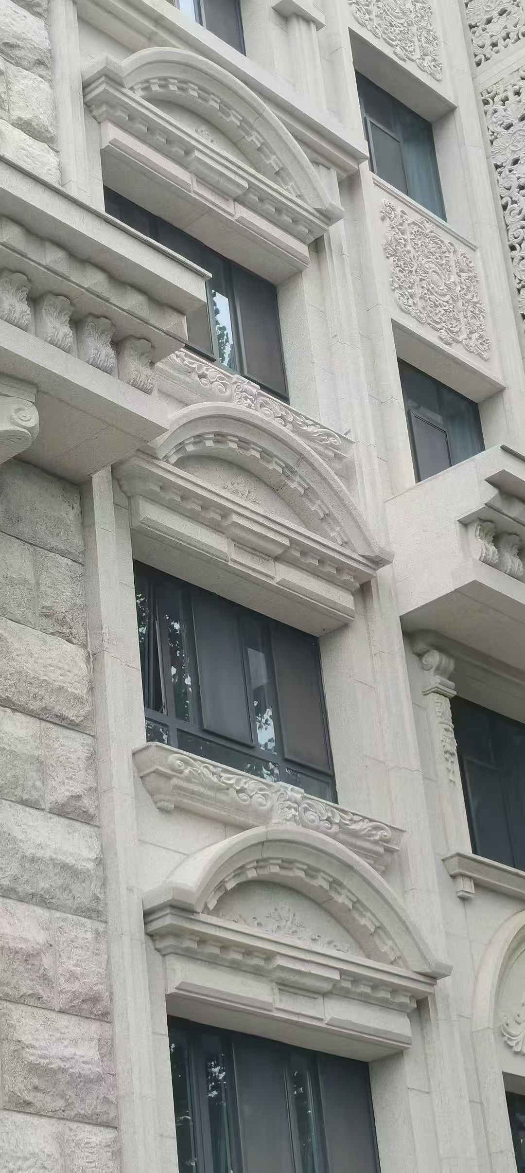 东莞芝麻白异形 石材异形定制